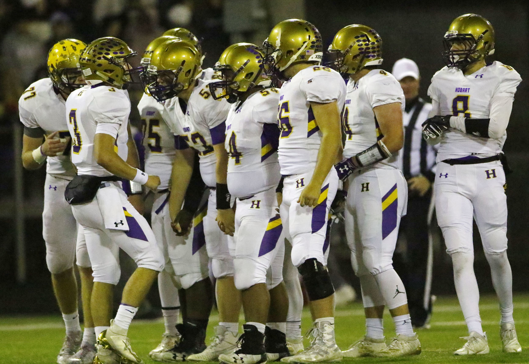 Gallery: 4A football sectional first round: Hobart vs. Morton